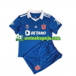 Dječja Domaći Home Dresova Universidad de Chile 2022 Kratkih Rukava