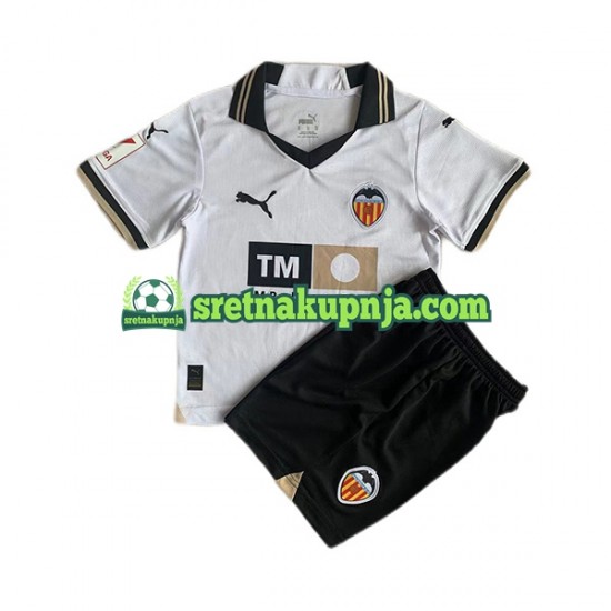 Dječja Domaći Home Dresova Valencia CF 2023-2024 Kratkih Rukava