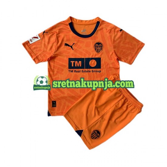 Dječja Treći Dresova Valencia CF 2023-2024 Kratkih Rukava
