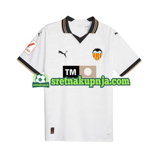 Muškarci Domaći Home Dresova Valencia CF 2023-2024 Kratkih Rukava