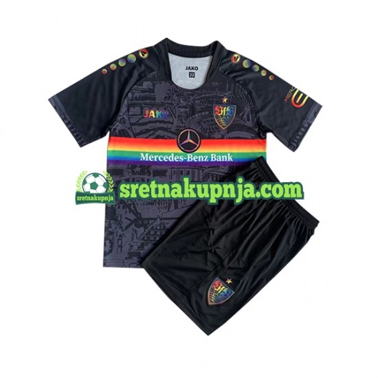 Dječja Domaći Home Dresova VfB Stuttgart Special 2022-2023 Kratkih Rukava