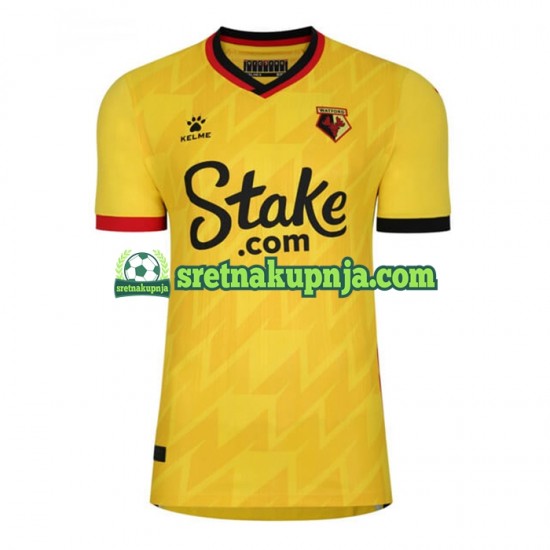 Muškarci Domaći Home Dresova Watford 2022-2023 Kratkih Rukava