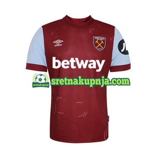 Muškarci Domaći Home Dresova West Ham United 2023-2024 Kratkih Rukava