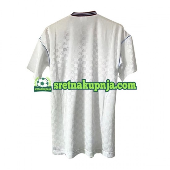Muškarci Gostujući Away Dresova West Ham United Retro 1989-1990 Kratkih Rukava