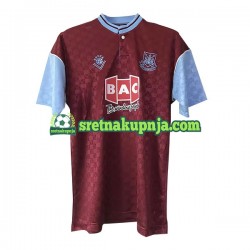 Muškarci Domaći Home Dresova West Ham United Retro 1989-1990 Kratkih Rukava