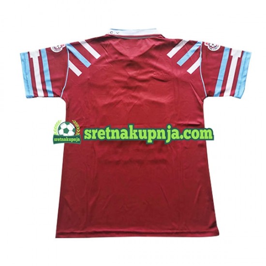 Muškarci Domaći Home Dresova West Ham United Retro 1991-1992 Kratkih Rukava