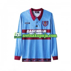 Muškarci Domaći Home Dresova West Ham United Retro 1995-1996 Dugim Rukavima Muškarci Domaći Home Dresova West Ham United Retro 1995-1996 Dugim Rukavima