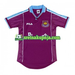 Muškarci Domaći Home Dresova West Ham United Retro 1999-2001 Kratkih Rukava