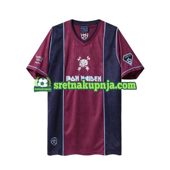 Muškarci Gostujući Away Dresova West Ham United Retro Iron Maiden 2011 Kratkih Rukava