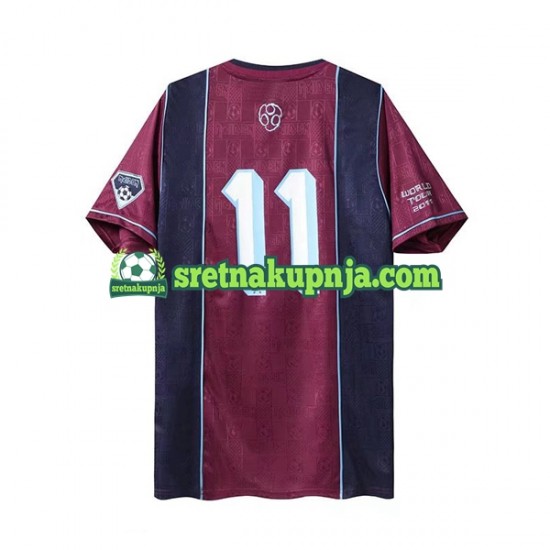 Muškarci Gostujući Away Dresova West Ham United Retro Iron Maiden 2011 Kratkih Rukava