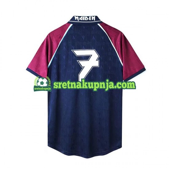 Muškarci Domaći Home Dresova West Ham United Retro Iron Maiden 1999 Kratkih Rukava