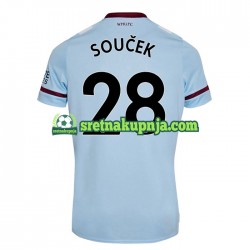 Muškarci Gostujući Away Dresova West Ham United Tomas Soucek 28 2021-2022 Kratkih Rukava Muškarci Gostujući Away Dresova West Ham United Tomas Soucek 28 2021-2022 Kratkih Rukava
