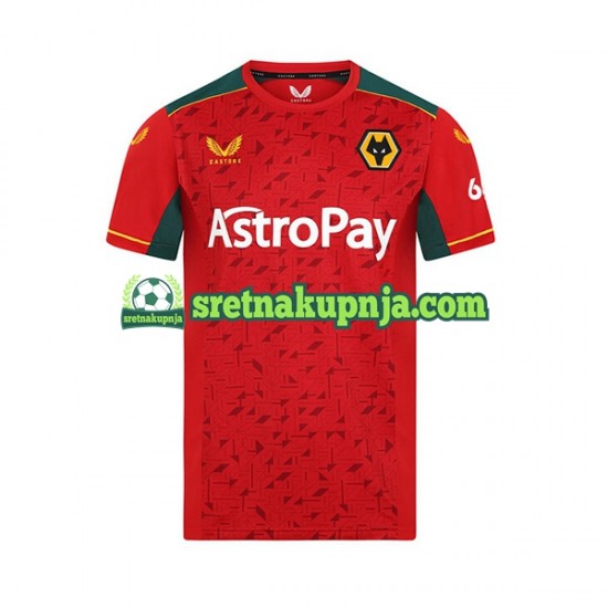 Muškarci Gostujući Away Dresova Wolverhampton Wanderers 2023-2024 Kratkih Rukava