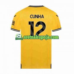 Muškarci Domaći Home Dresova Wolverhampton Wanderers CUNHA 12 2023-2024 Kratkih Rukava
