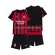 Dječja Domaći Home Dresova AC Milan 2025-2026 Kratkih Rukava