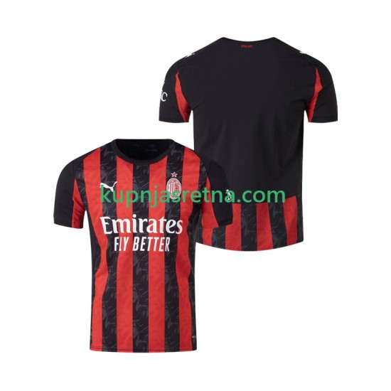Muškarci Domaći Home Dresova AC Milan 2025-2026 Kratkih Rukava
