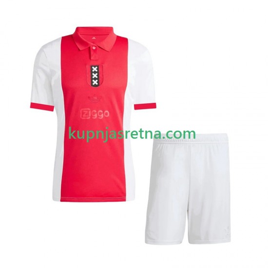 Dječja Domaći Home Dresova AFC Ajax 2024-2025 Anniversary Kratkih Rukava