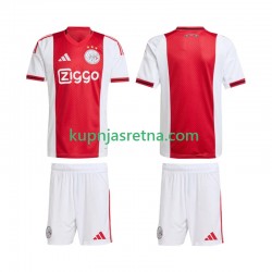 Dječja Domaći Home Dresova AFC Ajax 2025-2026 Kratkih Rukava