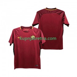 Muškarci Domaći Home Dresova Roma Retro 2017-2018 Kratkih Rukava Muškarci Domaći Home Dresova Roma Retro 2017-2018 Kratkih Rukava