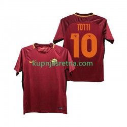 Muškarci Domaći Home Dresova Roma Totti 10 Retro 2017-2018 Kratkih Rukava Muškarci Domaći Home Dresova Roma Totti 10 Retro 2017-2018 Kratkih Rukava