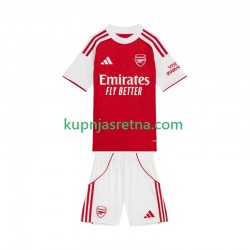 Dječja Domaći Home Dresova Arsenal 2025-2026 Kratkih Rukava