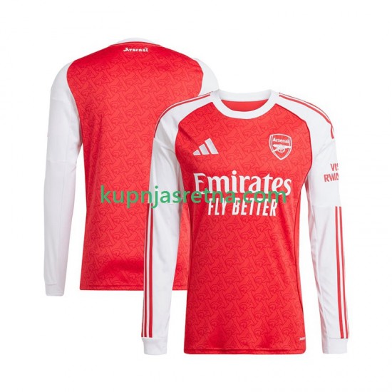 Muškarci Domaći Home Dresova Arsenal 2025-2026 Dugim Rukavima