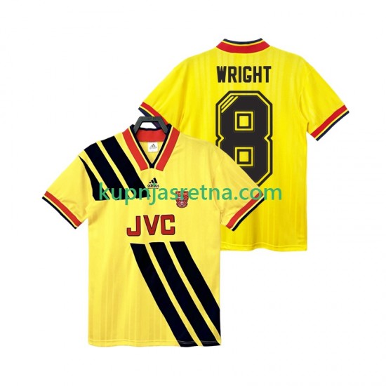 Muškarci Gostujući Away Dresova Arsenal WRIGHT 8 Retro 1993 1994 Kratkih Rukava