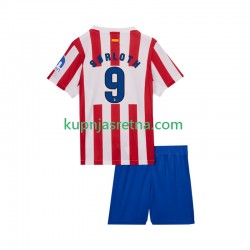 Dječja Domaći Home Dresova Atlético Madrid Alexander Sorloth 9 2025-2026 Kratkih Rukava Dječja Domaći Home Dresova Atlético Madrid Alexander Sorloth 9 2025-2026 Kratkih Rukava