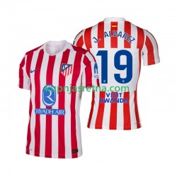 Muškarci Domaći Home Dresova Atlético Madrid Julian Alvarez 19 2025-2026 Kratkih Rukava Muškarci Domaći Home Dresova Atlético Madrid Julian Alvarez 19 2025-2026 Kratkih Rukava
