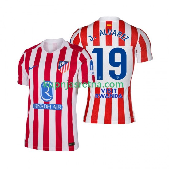 Muškarci Domaći Home Dresova Atlético Madrid Julian Alvarez 19 2025-2026 Kratkih Rukava