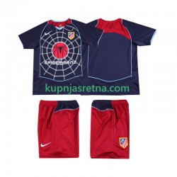 Dječja Gostujući Away Dresova Atlético Madrid Retro 2004 2005 Kratkih Rukava Dječja Gostujući Away Dresova Atlético Madrid Retro 2004 2005 Kratkih Rukava