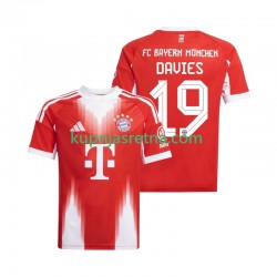 Muškarci Domaći Home Dresova FC Bayern München Alphonso Davies 19 2025-2026 Kratkih Rukava Muškarci Domaći Home Dresova FC Bayern München Alphonso Davies 19 2025-2026 Kratkih Rukava