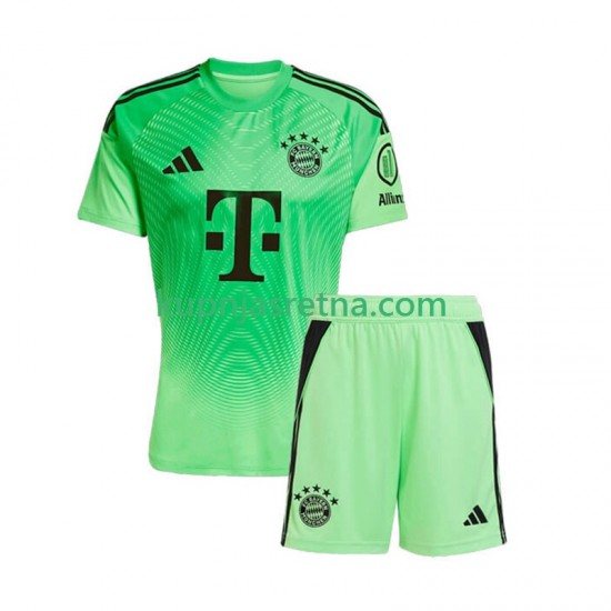 Dječja Domaći Home Golmanski Dresova FC Bayern München 2025-2026 Kratkih Rukava
