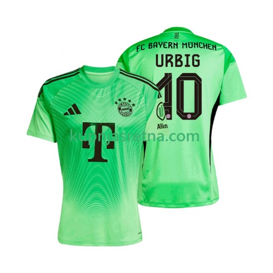 Muškarci Domaći Home Golmanski Dresova FC Bayern München Jonas Urbig 40 2025-2026 Kratkih Rukava