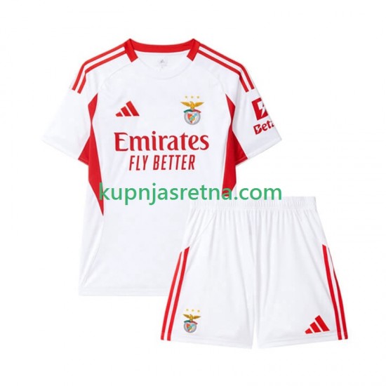 Dječja Treći Dresova Benfica 2025-2026 Kratkih Rukava