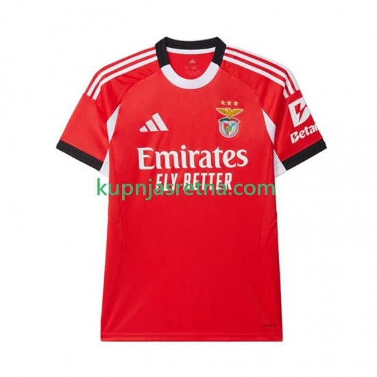 Muškarci Domaći Home Dresova Benfica 2025-2026 Kratkih Rukava