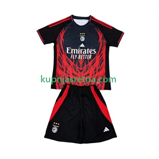Dječja Domaći Home Dresova Benfica Special 2025-2026 Kratkih Rukava