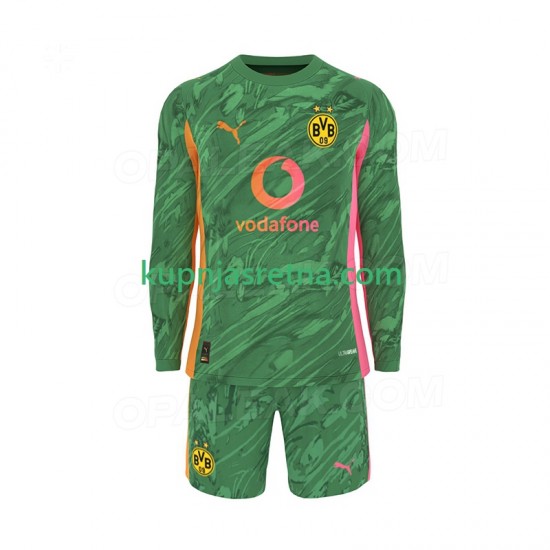 Dječja Domaći Home Golmanski Dresova Borussia Dortmund 2025-2026 Dugim Rukavima