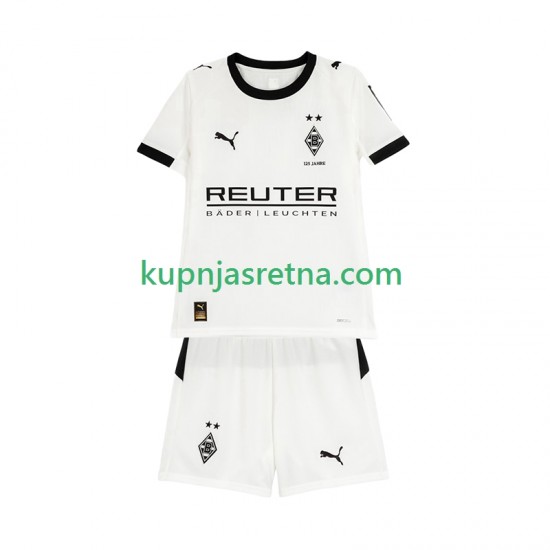 Dječja Domaći Home Dresova Borussia Mönchengladbach 2025-2026 Kratkih Rukava