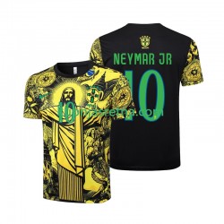 Muškarci Domaći Home Dresova Brazil Neymar JR 10 Jesus 2024 Kratkih Rukava