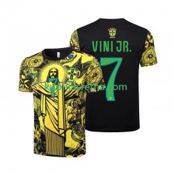Muškarci Domaći Home Dresova Brazil Vinicius Junior 7 Jesus 2024 Kratkih Rukava
