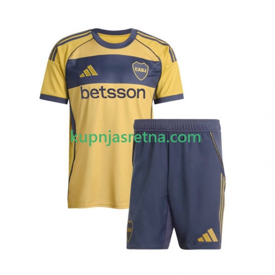 Dječja Gostujući Away Dresova Boca Juniors 2025-2026 Kratkih Rukava