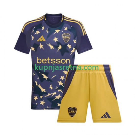 Dječja Treći Dresova Boca Juniors 2025 Kratkih Rukava