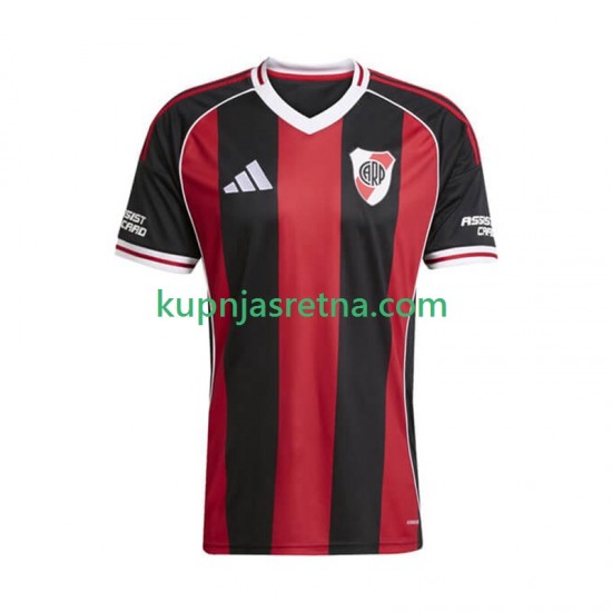 Muškarci Gostujući Away Dresova River Plate 2025 Kratkih Rukava