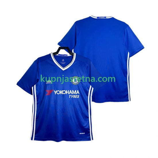 Muškarci Domaći Home Dresova Chelsea Retro 2016-2017 Kratkih Rukava