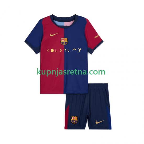 Dječja Domaći Home Dresova FC Barcelona Coldplay 2024-2025 Kratkih Rukava