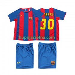 Dječja Domaći Home Dresova FC Barcelona Lionel Messi 10 Retro 2004 Kratkih Rukava