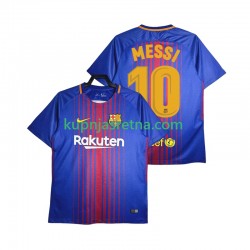 Muškarci Domaći Home Dresova FC Barcelona Lionel Messi 10 Retro 2017-2018 Kratkih Rukava
