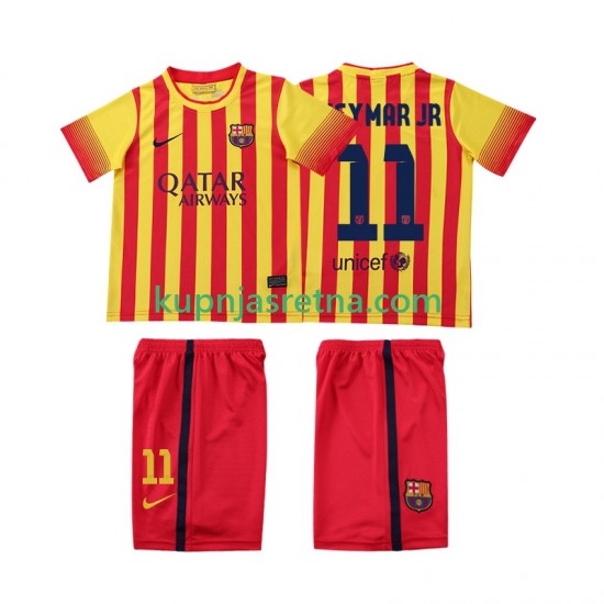 Dječja Gostujući Away Dresova FC Barcelona Neymar JR 11 Retro 2013 2014 Kratkih Rukava