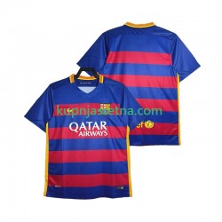 Muškarci Domaći Home Dresova FC Barcelona Retro 2015-2016 Kratkih Rukava